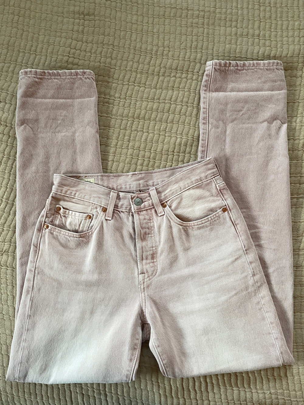 Levi’s Dusty Pink Slim Jeans